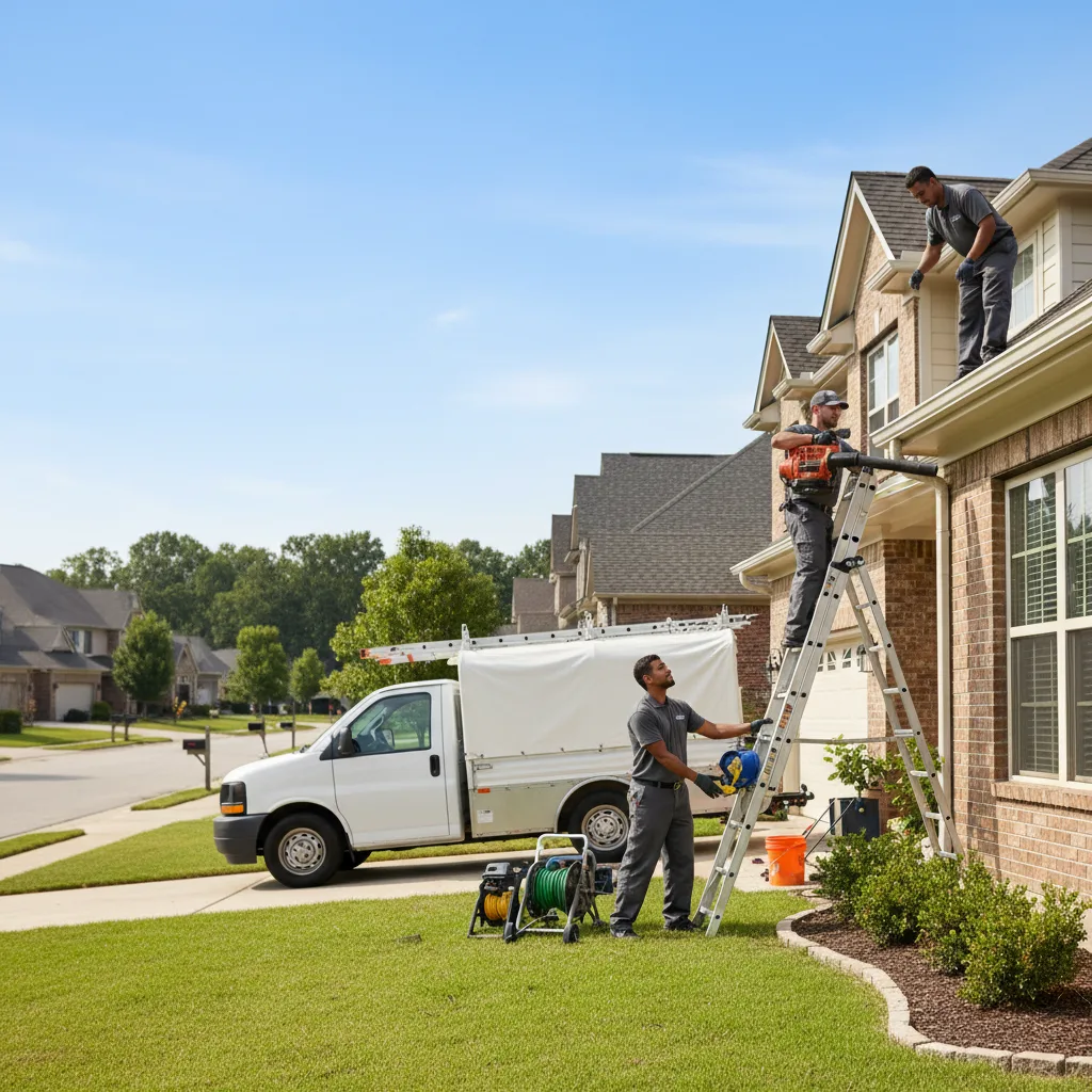 Home Gutter Service in Troy, TX near me